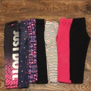 7 pair toddler leggings
